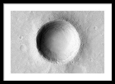 Planet Mars - detail #6 / Art Photo - Framed Print