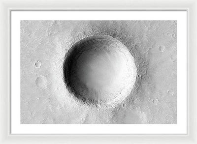 Planet Mars - detail #6 / Art Photo - Framed Print