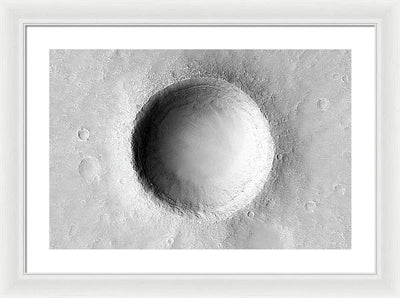 Planet Mars - detail #6 / Art Photo - Framed Print