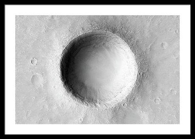 Planet Mars - detail #6 / Art Photo - Framed Print