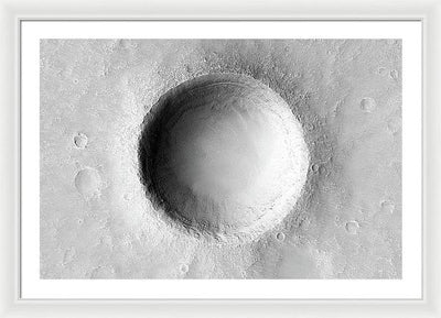 Planet Mars - detail #6 / Art Photo - Framed Print