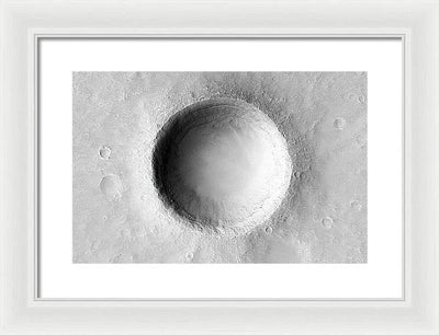 Planet Mars - detail #6 / Art Photo - Framed Print