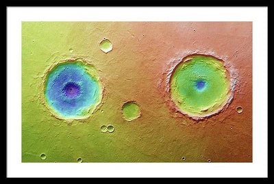 Planet Mars - detail #71/ Art Photo - Framed Print