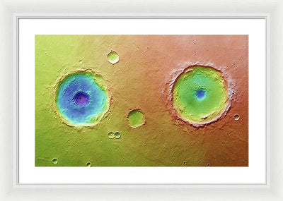 Planet Mars - detail #71/ Art Photo - Framed Print