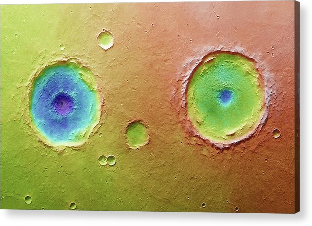 Planet Mars - detail 