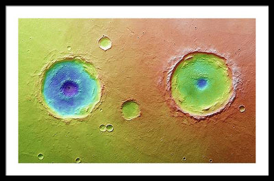 Planet Mars - detail #71/ Art Photo - Framed Print