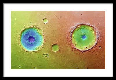 Planet Mars - detail #71/ Art Photo - Framed Print