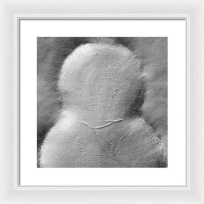 Planet Mars - detail / Art Photo - Framed Print