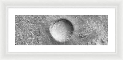 Planet Mars - detail #p2 / Art Photo - Framed Print