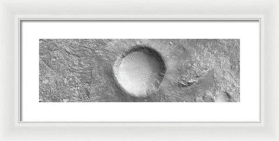 Planet Mars - detail #p2 / Art Photo - Framed Print