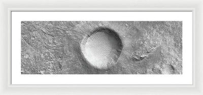 Planet Mars - detail #p2 / Art Photo - Framed Print