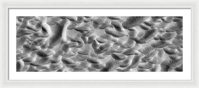 Planet Mars - detail #p8 / Art Photo - Framed Print