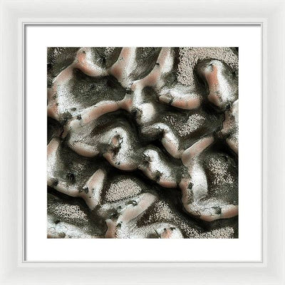 Planet Mars - detail #r22 / Art Photo - Framed Print