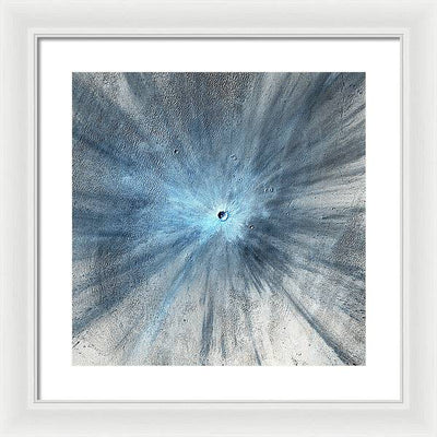 Planet Mars - detail #r24 / Art Photo - Framed Print