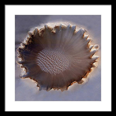 Planet Mars - detail #r25 / Art Photo - Framed Print