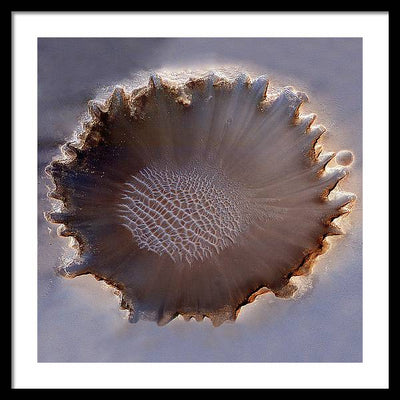 Planet Mars - detail #r25 / Art Photo - Framed Print