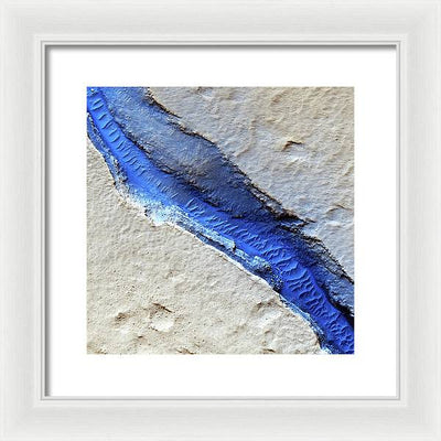 Planet Mars - detail #r26 / Art Photo - Framed Print