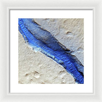 Planet Mars - detail #r26 / Art Photo - Framed Print