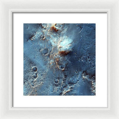 Planet Mars - detail #r32 / Art Photo - Framed Print