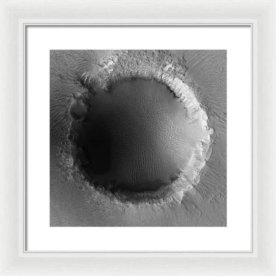 Planet Mars - detail #r34 / Art Photo - Framed Print