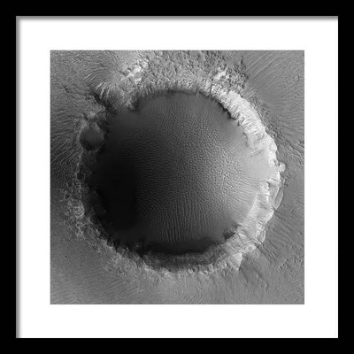 Planet Mars - detail #r34 / Art Photo - Framed Print