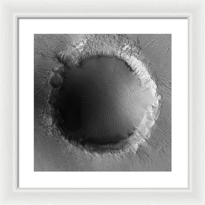 Planet Mars - detail #r34 / Art Photo - Framed Print