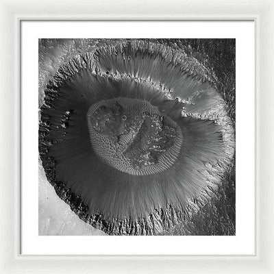 Planet Mars - detail #r36 / Art Photo - Framed Print