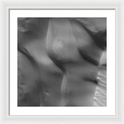 Planet Mars - detail #r46 / Art Photo - Framed Print