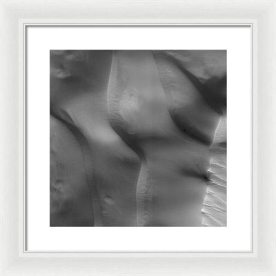 Planet Mars - detail #r46 / Art Photo - Framed Print