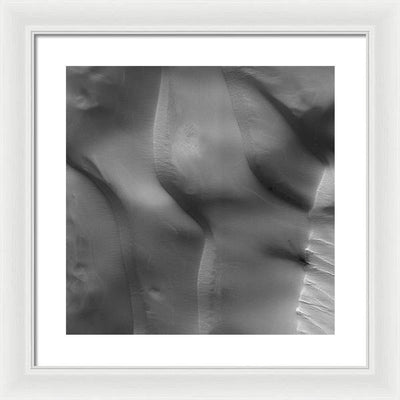 Planet Mars - detail #r46 / Art Photo - Framed Print