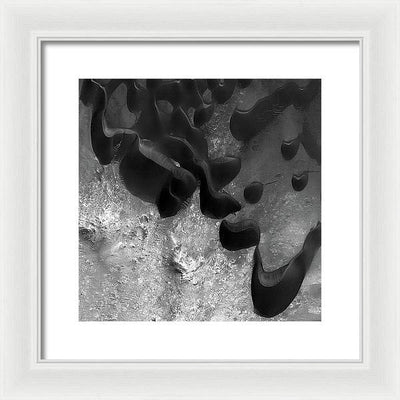 Planet Mars - detail #r47 / Art Photo - Framed Print