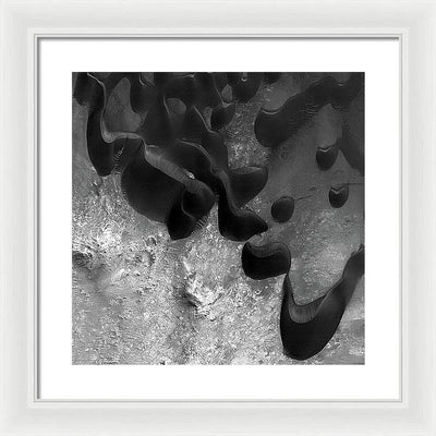 Planet Mars - detail #r47 / Art Photo - Framed Print