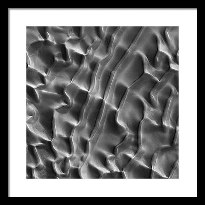 Planet Mars - detail #r48 / Art Photo - Framed Print