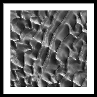 Planet Mars - detail #r48 / Art Photo - Framed Print