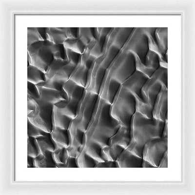 Planet Mars - detail #r48 / Art Photo - Framed Print