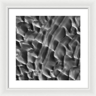 Planet Mars - detail #r48 / Art Photo - Framed Print