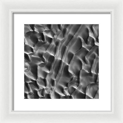 Planet Mars - detail #r48 / Art Photo - Framed Print