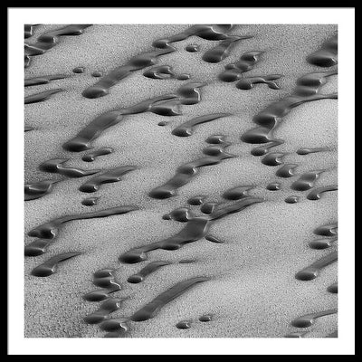 Planet Mars - detail #r49 / Art Photo - Framed Print