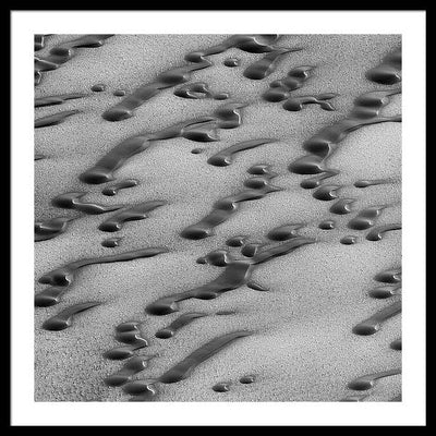 Planet Mars - detail #r49 / Art Photo - Framed Print