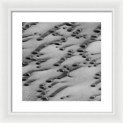 Planet Mars - detail #r49 / Art Photo - Framed Print