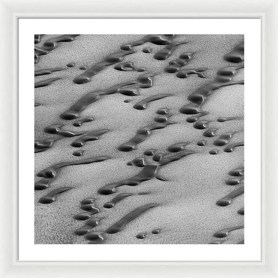 Planet Mars - detail #r49 / Art Photo - Framed Print