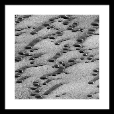 Planet Mars - detail #r49 / Art Photo - Framed Print