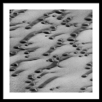 Planet Mars - detail #r49 / Art Photo - Framed Print