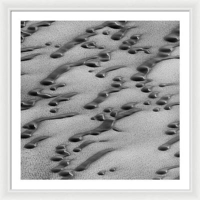 Planet Mars - detail #r49 / Art Photo - Framed Print