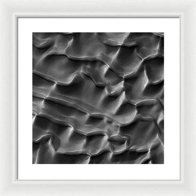 Planet Mars - detail #r52 / Art Photo - Framed Print