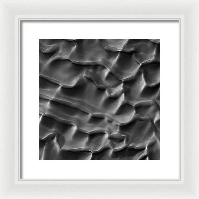 Planet Mars - detail #r52 / Art Photo - Framed Print