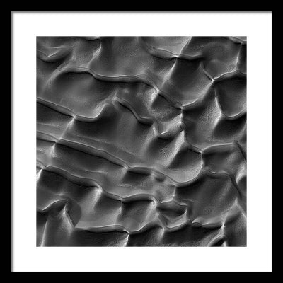 Planet Mars - detail #r52 / Art Photo - Framed Print