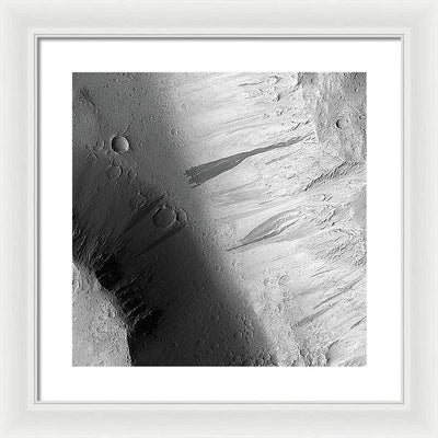 Planet Mars - detail #r53 / Art Photo - Framed Print