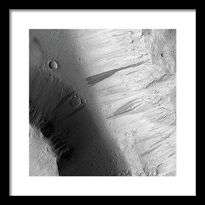 Planet Mars - detail #r53 / Art Photo - Framed Print