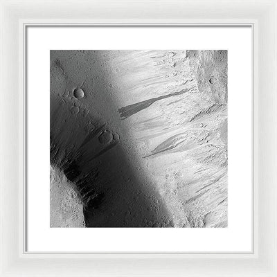 Planet Mars - detail #r53 / Art Photo - Framed Print